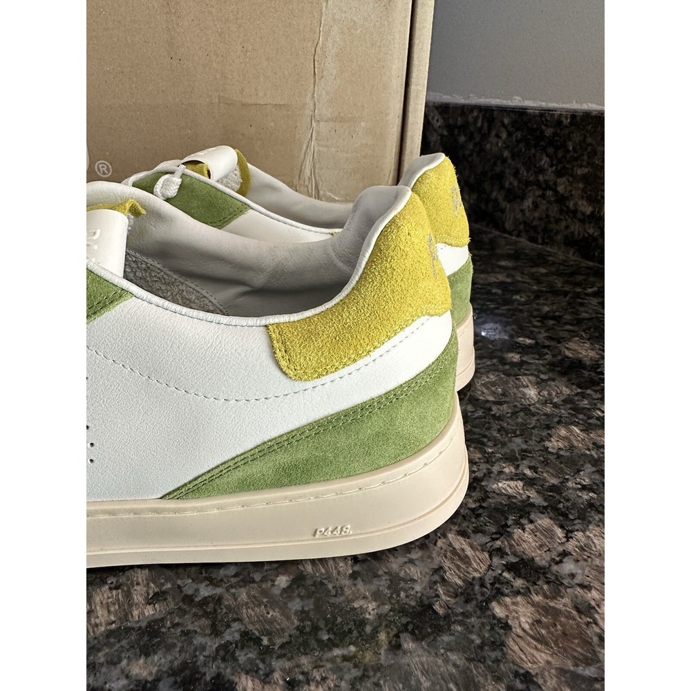 P448 Bali Way Sneakers EU 47, Men's 13-13.5. NWB Retail $325 Italy Made Leather - Picture 3 of 16